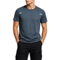 thumbnail image 2 of BVOFAR Men's Quick Dry Athletic Shirts Big and Tall Moisture Wicking Cooling Workout T Shirt Crew Neck Short Sleeve Gym Tees for Fitness Running Gray XXXL, 2 of 8