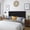 Charcoal grey, variant on Rectangular Silhouette Headboard | Suit Queen - Sized Bed | Bring Modern Twist to Classic Design