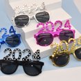 thumbnail image 4 of OULII 5Pcs New Years Glasses Assorted Colors 2024 Party Photo Booth Props Pc Material, 4 of 8