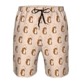 thumbnail image 4 of Naloa Cute Squirrel Men's Beach Shorts, Surfing shorts, Swim trunks, Quick Dry Swim Trunks for Surfing Beach Fun - Large, 4 of 9