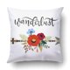 thumbnail image 1 of Flecha étnica ABPHQTO con ramo floral Funda de almohada 45x45 cm, 1 of 2