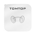 thumbnail image 1 of Amdohai TOMTOP 2pcs Transparent Strong Adhesive Hooks Plastic Superglue Plug Holder Waterproof, 1 of 9