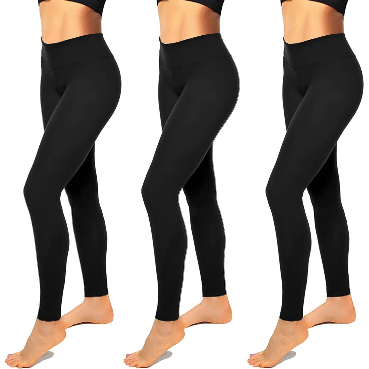 underkjole vitamin Tænk fremad bangyoudaoo High Waisted Leggings for Women No See-Through-Soft Athletic  Tummy Control Black Pants for Running Yoga Workout - Walmart.com