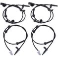 thumbnail image 3 of 4Pcs ABS Wheel Speed Sensor Front Rear Left Right Black Reduces Braking Distance Fits for Nissan Altima 2013-2018 Replace 47910-3TA2A 47900-3TA1A, 3 of 10