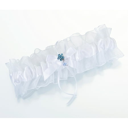 - Lillian Rose Something Blue Wedding Garter