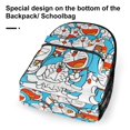 thumbnail image 6 of Doraemon Unisex Backpack Book Bag Durable Sport Backpack Cute Pattern for Presc-hool Travel Ruckack, 6 of 8