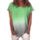 thumbnail image 4 of Gibobby Blusas Manga Larga Para Mujer Camiseta de manga corta suelta 3D de manga corta grande con estampado de verano para mujer（Verde， XXL), 4 of 5