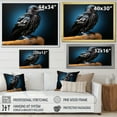 thumbnail image 4 of Designart "Feathered Focus I" Animals Floater Framed Wall Art Print, 4 of 7