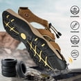 thumbnail image 4 of Ecetana Men's Sport Sandals Outdoor Hiking Sandals Athletic Walking Casual Water Shoes, 4 of 6