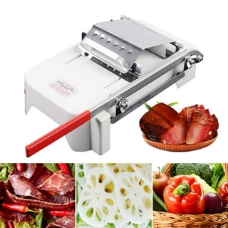 Dsyisvia Manual Frozen Meat Slicer，Stainless Steel Meat Cutter Machine，Food  Slicer for Home Cooking of Hot Pot - Yahoo Shopping