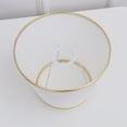 thumbnail image 3 of HEALEEP 2 Pcs Cloth Lamp Shades Golden Light Diffusion For Bedside Lighting, 3 of 8