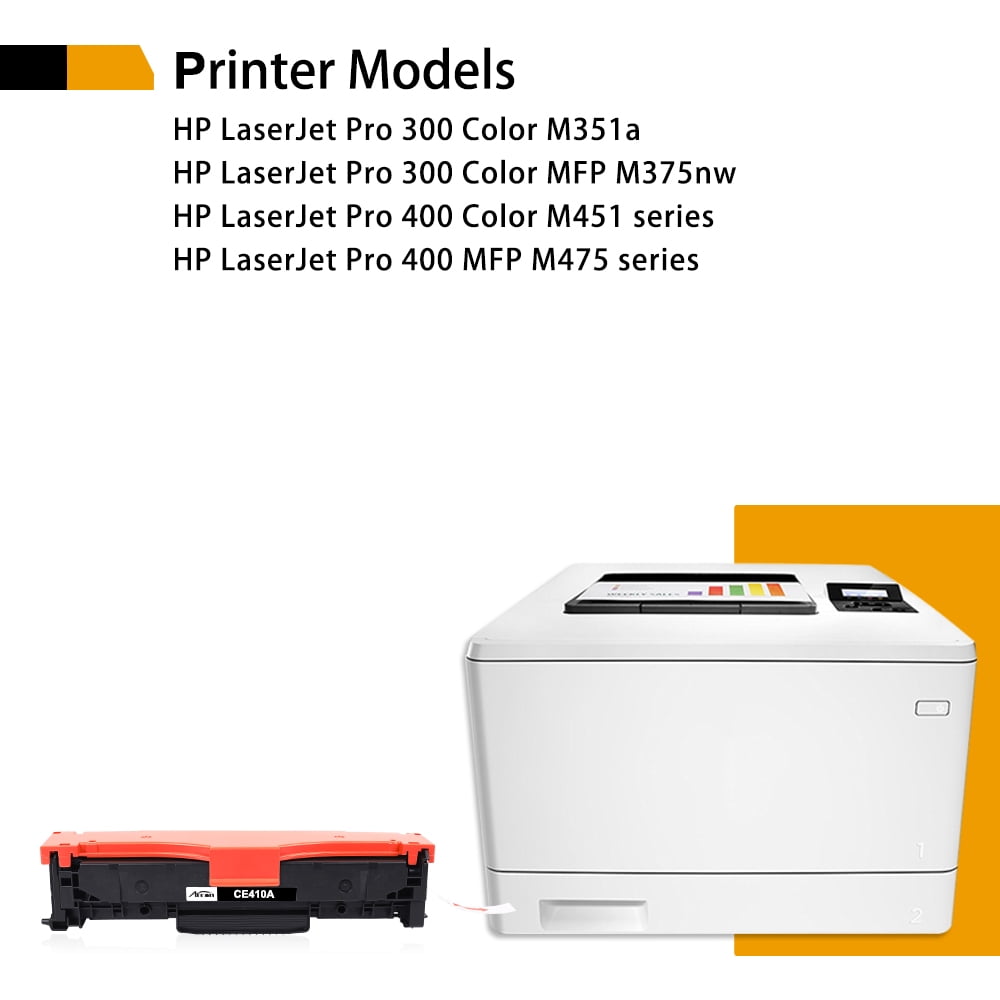 305A CE411A Cyan Toner Cartridge For HP Laser Pro 300/400 Color Printers - 3100 Page Yield