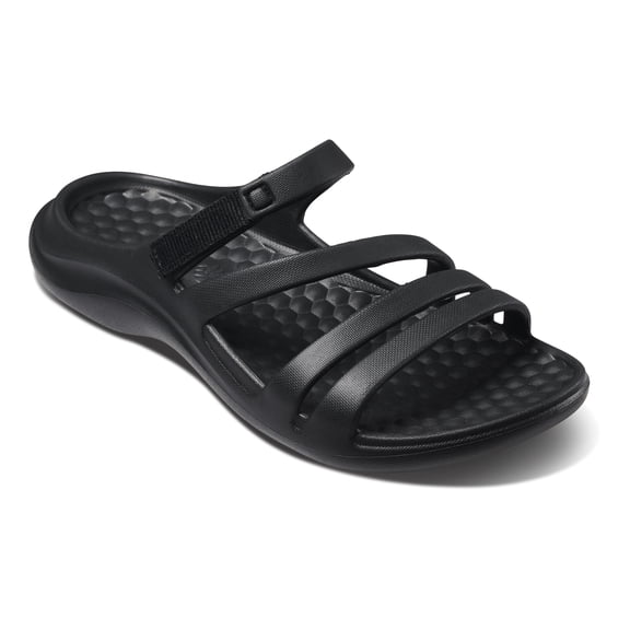 Womens Lakeshore Sandal Solid Black/Black