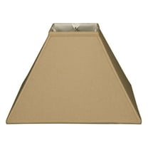 Royal Designs 12" Square Sharp Corner Lamp Shade Linen Beige