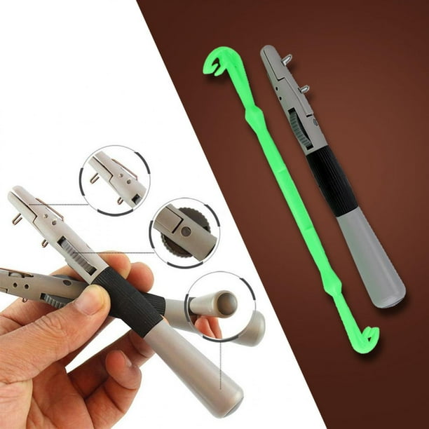 JUEGO DE HERRAMENTAS para Atar Nudos de Pesca, Herramiente para Atar Nudos de Pesca, Herramienta para Linas de Anzuelos de Pesca Manual