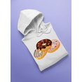 thumbnail image 3 of Handmade Donuts Hoodie Women -SPIdeals Designs, Female 4X-Large, 3 of 4
