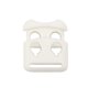 thumbnail image 1 of Qarigey 100 piezas tapón de plástico cordón de ropa deportiva cordón de bloqueo resorte cuerda de frijol cordón de palanca para ropa con Accesorios de disfraces Blanco 11 1.85*1.6, 1 of 6