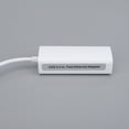 thumbnail image 2 of FLhrweasw Adaptador Red 100 Mbps Tarjeta Con Cable USB 2.0 para Macbook Wii Tablet (Blanco), 2 of 9