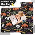 thumbnail image 4 of Happy Halloween Pattern Toddler Nap Mats for Kids Preschool,51"x22" Sleeping Mat Bag or Kids,Toddler Sleeping Bag,Toddler Nap Mat or Daycare, 4 of 6