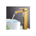 thumbnail image 4 of Grifo Mezclador Monomando Para Lavabo De Baño Dorado 30cm, 4 of 4