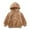 Brown, variant on FRSASU Winter Thick Coat Boys Girls Lamb Velvet Children's Warm Hooded Wool Sweater Brown 2-3 Years