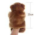thumbnail image 2 of Adorable Plush Hand Puppet Bear Zoo Friends Animals Educational Puppets Dolls Bear (brown), 2 of 5