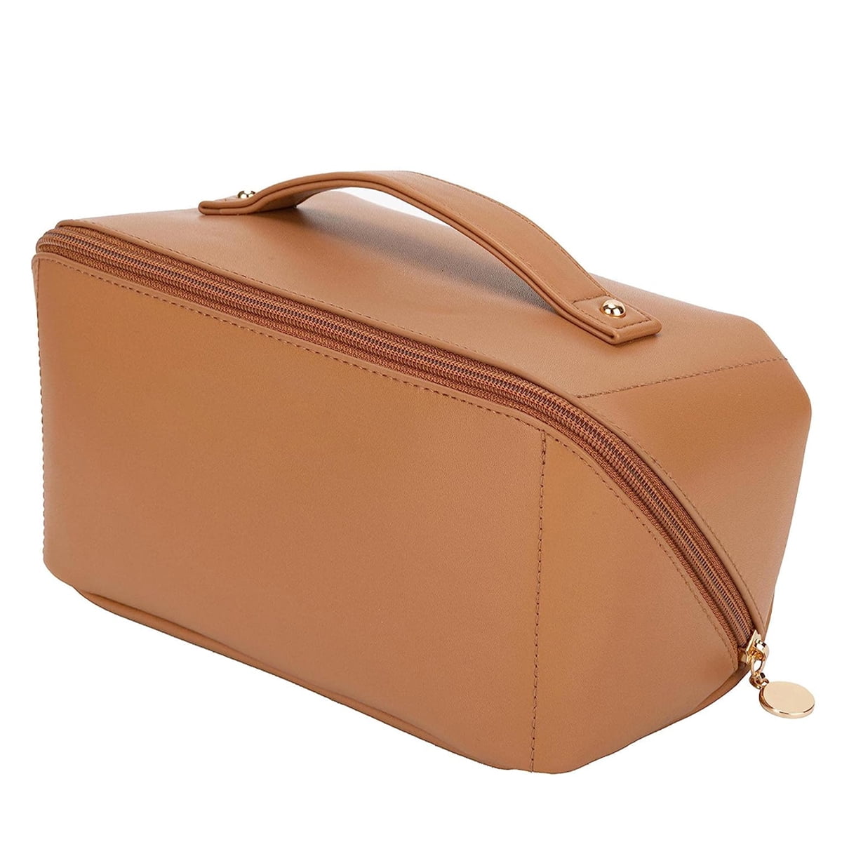 Makeup Bag Large Capacity Travel Cosmetic Bag Waterproof Portable PU