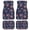 American Anniversary USA Flag, variant on chaqlin Starry Sky Car Floor Mats 4Pcs Set Full Coverage All Car Floor Mats Anti-Slip Rubber Liners Waterproof Auto Interior Decorations