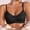 Black, variant on Womens Seamless Wireless Bra No Underwire Comfort Lightly Lined Everyday Lounge Bra Beige,Size M