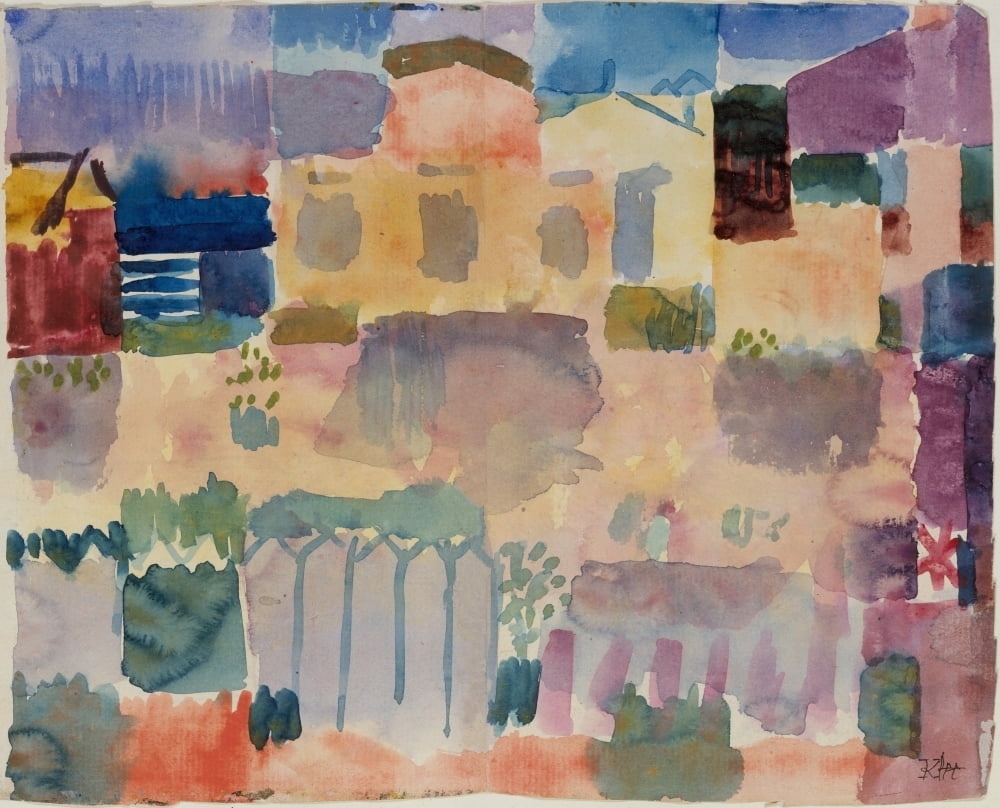 Garden In St. Germain Fine Art (24 x 18) - Walmart.com - Walmart.com