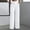 #White, variant on DPTALR Women's Solid Color High Waist Elastic Waist Straight Wide Leg Casual Work Pants with Pockets,Black,Women's Plus SizeL,Young Women's Pants
