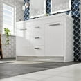 thumbnail image 7 of Eviva Lugano 48" White Modern Double Sink Bathroom Vanity w/ White Integrated Top, 7 of 7
