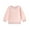 Pink, variant on 3T Baby Girls Clothes 4T Girls Tops Solid Color Round Neck Toddler Girls Long Sleeve T-shirts Apricot