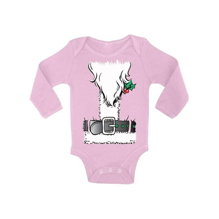 

Awkward Styles Ugly Xmas Baby Outfit Bodysuit Beard Christmas Santa Romper