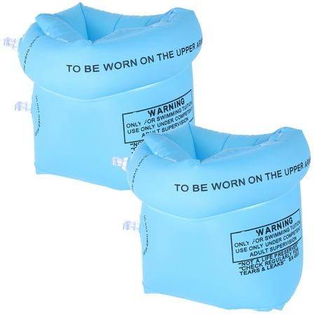 KALLORY Adult Arm Floaties Swimming Aids for Pool and Outdoor Activities, 1 Pair Floatation Devices