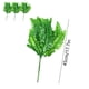 thumbnail image 3 of Hojas artificiales de helecho persa | Casquillos de helecho falso verde de plástico 19 piezas Imitación realista | 3 tamaños: 17.7 pulgadas de longitud total | Decoración realista del hogar de bodas, 3 of 6