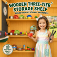thumbnail image 4 of iYofe 2-IN-1 Grocery Store Outdoor Playhouse for Kids with Pretend Cash Register & BBQ Grill & Kitchen Playset , Green, 4 of 8