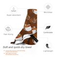 thumbnail image 3 of Kll Sloths Need More Coffee Microfiber Beach Towel Fast Drying,Extra Large 27.5"X55" Sand Free Beach Towel Super Lightweight Towels, 3 of 8