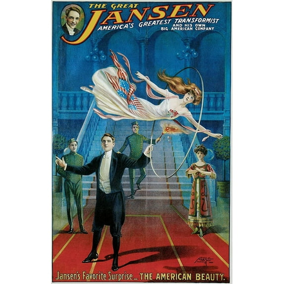 "Birth of the Sea Nymph, The-Hugard - CANVAS OR WALL ART PRINT"