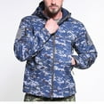 thumbnail image 2 of IROINNID Men's Hoodie Storm Jacket Long Sleeve Camoflage Leisure Warm Fleece Waterproof Soft Outdoor All Weather Jacket, 2 of 8