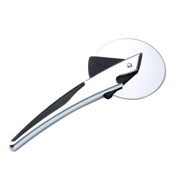 Weiweiguan 1Pc Pizza Wheel Pizza Cutter Pizza Slicer Useful Kitchen Gadget (Silver)