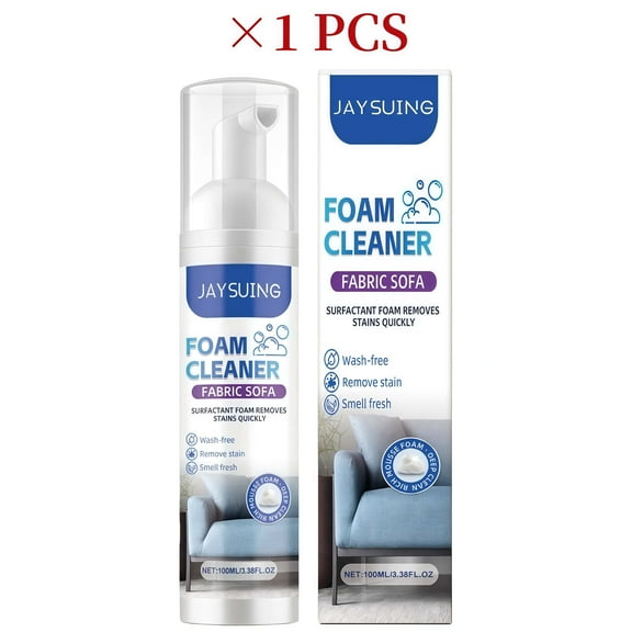 Foam Fabric Upholstery Cleaner for Couches, Carpets & Mattresses - Multi-Surface Stain Removal Solution