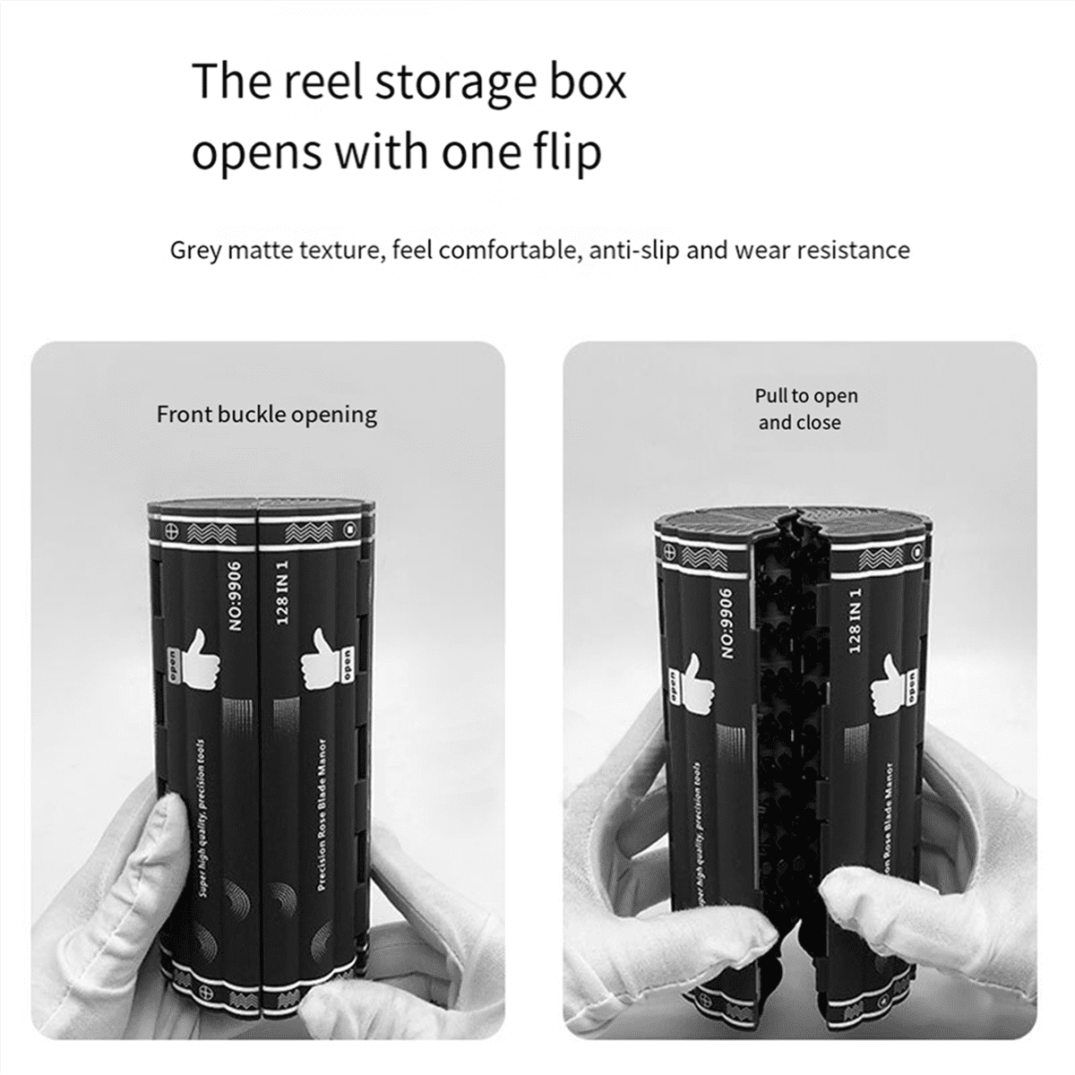 128-In-1 Screwdriver Set Household Disassembly Maintenance Tool Cylinder Portable Plum Hexagonal Special-Shaped Set