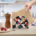 thumbnail image 2 of Yayeee Napkin Holder for Table Set of 2 Kitchen Paper Tissue Organization, Geometric Pattern, 2 of 8