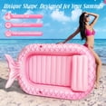 thumbnail image 3 of Tumbona hinchable para bronceado Float HeySplash 180 x 120 cm, 3 of 7