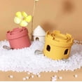thumbnail image 5 of SIYTUAU Baby Colorful Stacking Rings Puzzle Toy Castle Design Silica Gel Material For Early Learning Fine Motor Skills A, 5 of 5