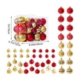 thumbnail image 3 of Christmas Decorations Clearance – 50 PCS Christmas Ornaments Set, Shatterproof Christmas Tree Balls Ornaments, Christmas Ball Hanging Decor for Xmas Tree Home Indoor Outdoor Party (Multicolor), 3 of 9