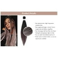 thumbnail image 5 of Kokovifyves Beauty Tools A Rainbow Gradient Color Hair Pre-Stretched Crocheted Hair Filament 26 inches, 5 of 7