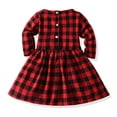 thumbnail image 3 of Odeerbi Family Matching Outfits Girls Boys Sling Gentleman Formal Dress Suit 2025 Long Sleeve Plaid Shirt Bib Overall Autumn Clothes, 3 of 9