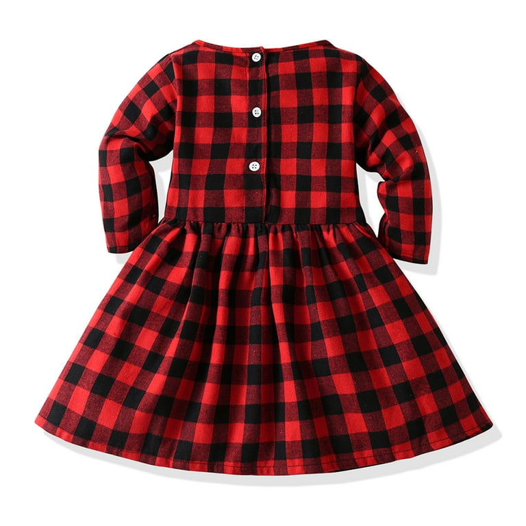 vokkrv Baby Girls Christmas Dress, Toddler Girl Classic Plaid Red Green Xmas Dresses Long Sleeve Ruffle Bow Holiday Photography Casual Dress Wine 12- vokkrv Baby Girls Christmas Dress, Toddler Girl Classic Plaid Red Green Xmas Dresses Long Sleeve Ruffle Bow Holiday Photography Casual Dress Wine 12-
